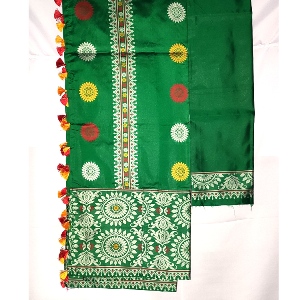 Jio Dokhona with Fasra and blouse material